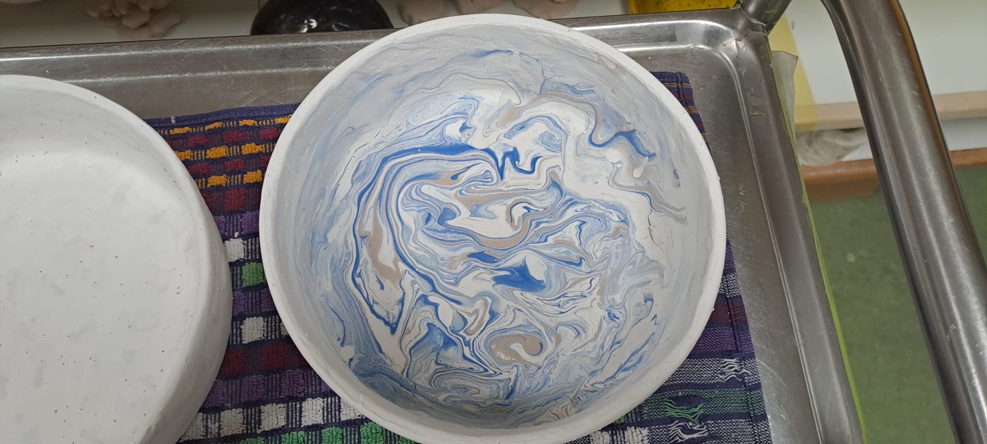 Handgefertigte Keramikschale